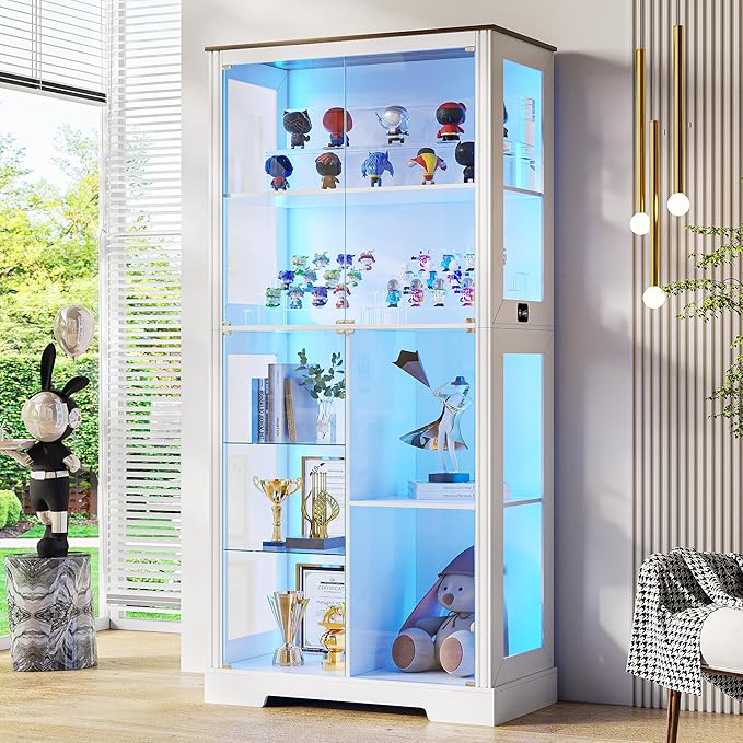 Lvifur 71” Display Cabinet by LVifurSmartFurniture