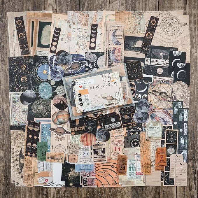 Knaid Vintage Scrapbook Supplies Pack - Image 3