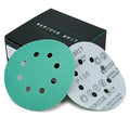 Sanding Discs 5 Inch 8 Hole 150 Grit - Heavy-Duty Hook & Loop Wet Dry Film Sandpaper Discs - Very Fine Sand Paper for Random Orbital Sanders - Wood, Automotive, Metal, etc - 50 Pack Box
