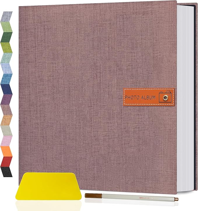 Popotop Large Photo Album Self Adhesive 4x6 5x7 8x10 Scrapbook Album DIY by Popotop