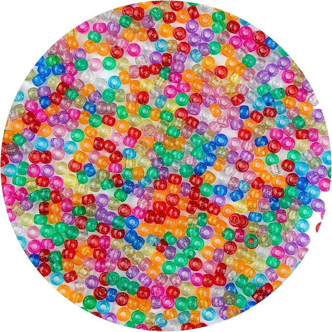 NikkiGuo 1000pcs Pony Beads, Kandi Beads - Image 2