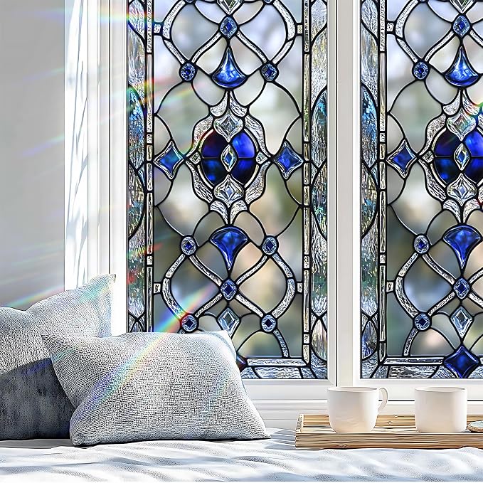 Stained Glass Window Privacy Film Static Cling - Image 4