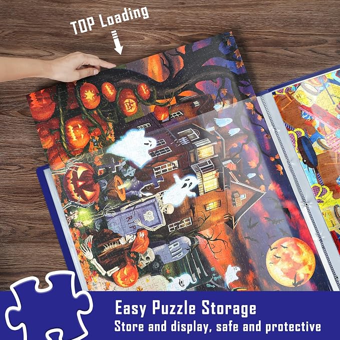 HXMARS Puzzle Storage Folder for 1000-Pieces: Large Capacity Jigsaw Puzzles - Image 4