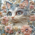 MINIWAN Cat Jigsaw Puzzles for Adults 500 Pieces, 20x20 Inch | Colorful Crystal by MINIWAN