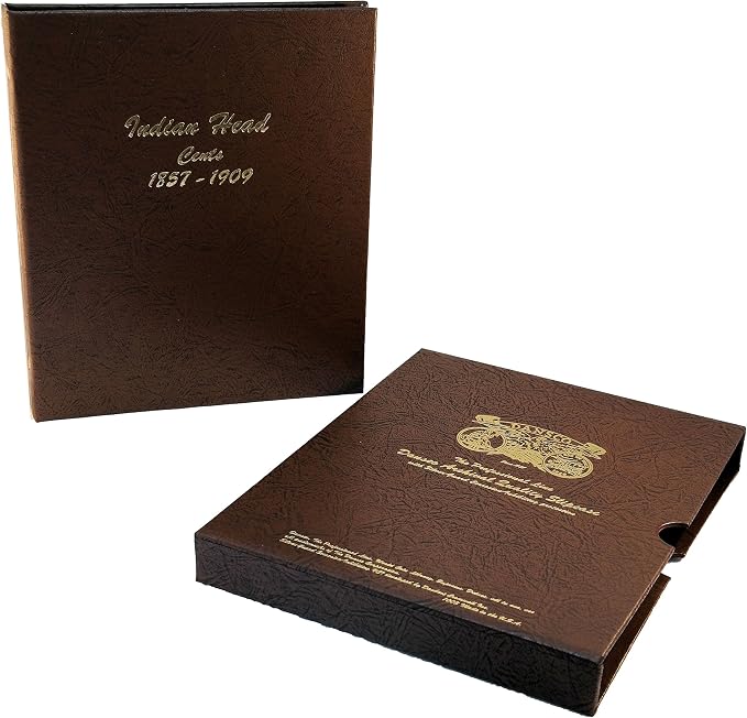 Dansco US Flying Eagle and Indian Head Cent Coin Album by Unknown