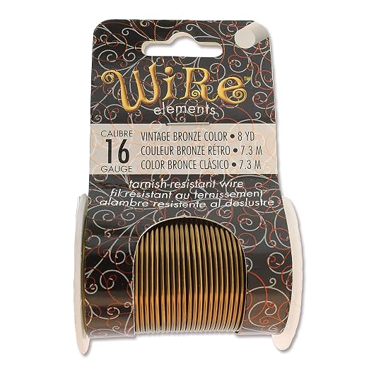 The Beadsmith Wire Elements 16-Gauge Lacquered Tarnish-Resistant Copper Wire - Image 7