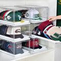 Vtopmart 6 Pack Stackable Baseball Caps Organizer, Each Holds 12 hats | Each by Vtopmart