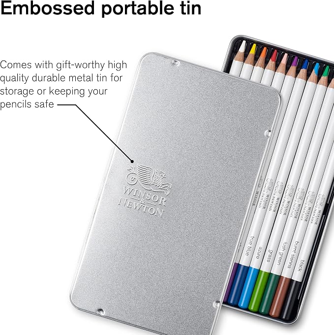 Winsor & Newton Studio Collection Artist Pencils, Watercolor Pencils - Image 6