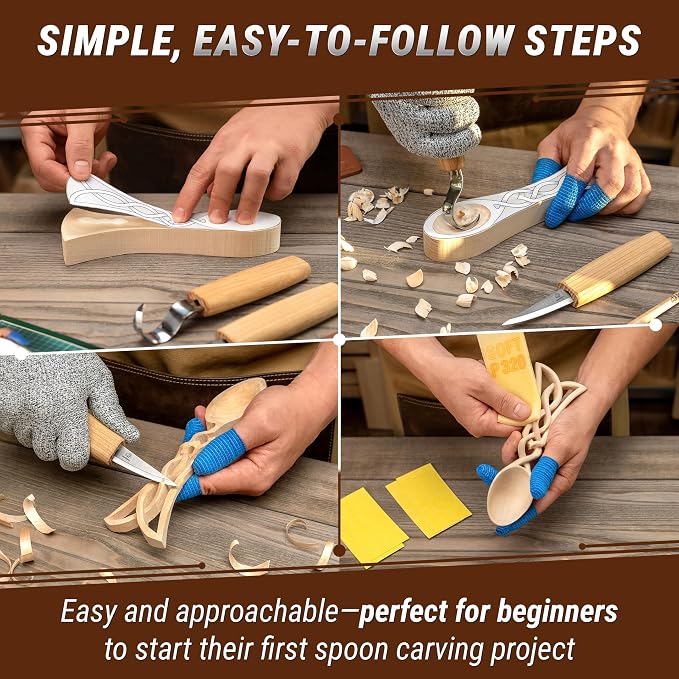 BeaverCraft Wood Spoon Carving Kit - Image 6
