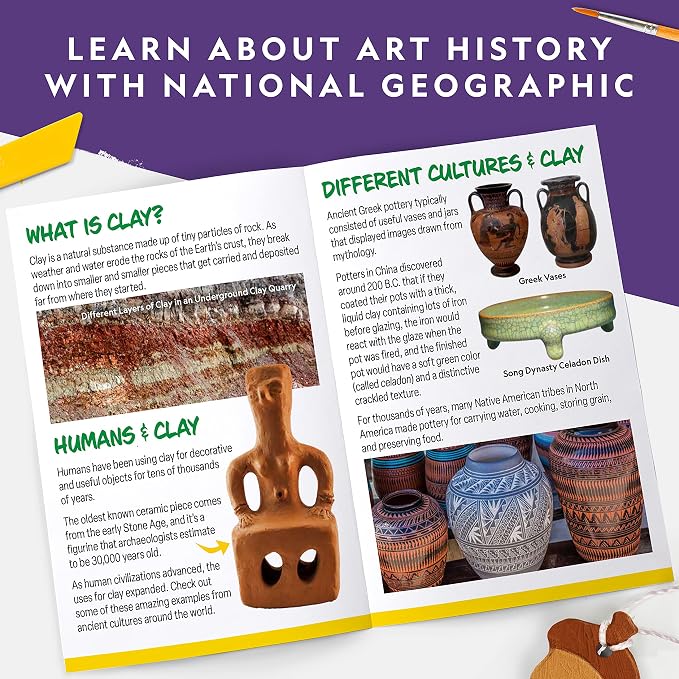 NATIONAL GEOGRAPHIC Modeling Clay Arts & Crafts Kit - Image 6