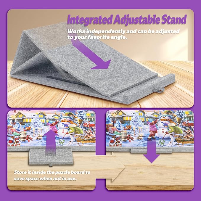 Tektalk Jigsaw Puzzle Table - Image 2