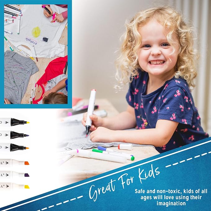 Crafts 4 All Fabric Markers for Clothes - Image 4