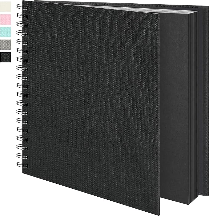 Vienrose Scrapbook Album Scrap Book Photo Albums Travel Scrapbook Textured by Vienrose