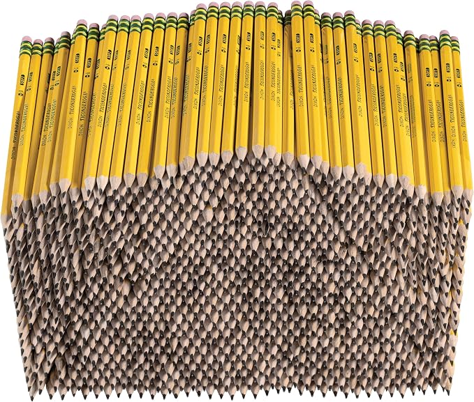 Ticonderoga Wood-Cased Pencils, Pre-Sharpened, 1 Box | 2 HB Soft - Image 3