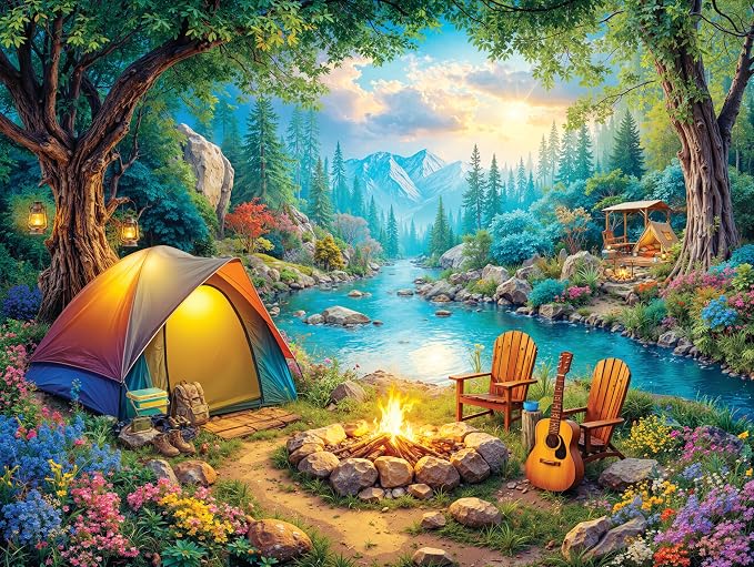 1000 Piece Jigsaw Puzzle for Adults by PrimeTimePuzzles