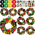 Hollowfly 48 Sets Juneteenth Wreath Craft Kits DIY Juneteenth Wreath Hanging by Hollowfly
