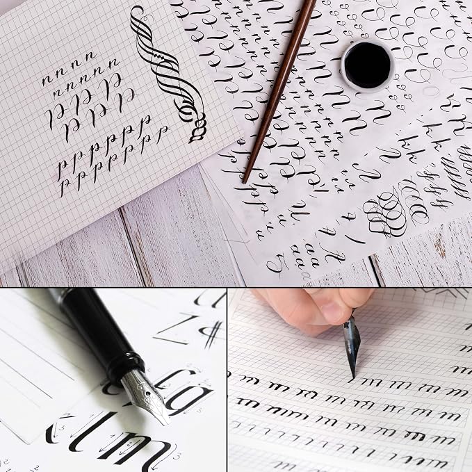 U.S. Art Supply Calligraphy Practice Paper Pad - Image 6