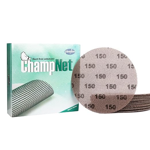 Mesh Sanding Disc 9 Inch 150 Grit 25PCS, Sand Screen 9in Sandpaper Net Dust Free Hook and Loops Discs | Compatible with Radius 360 Drywall Sander | Ideal for Drywall, Floor, Putty Use