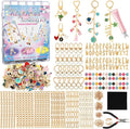 Zefy 552Pcs Charms Lip Gloss Keychain Making Kit, Including 214 Charms 24 Key by Zefy