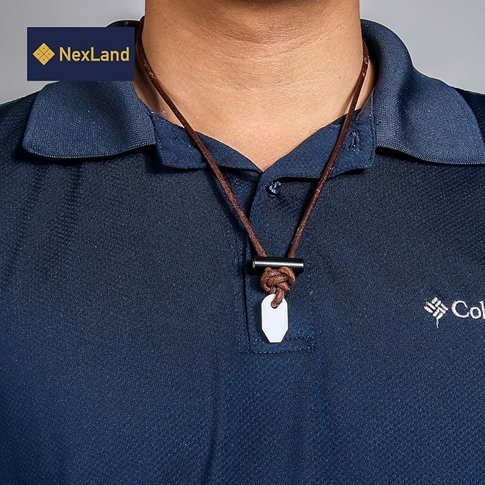 FNL Ceramic Fire Starter Necklace Leather Cord