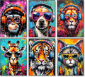 Okarina 6 Pack Paint by Numbers Kit by Okarina