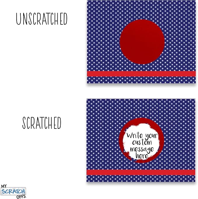 Make Your Own Holiday DIY Scratch Off ScratchNotes 20 Pack 3x4 Note Cards & - Image 5