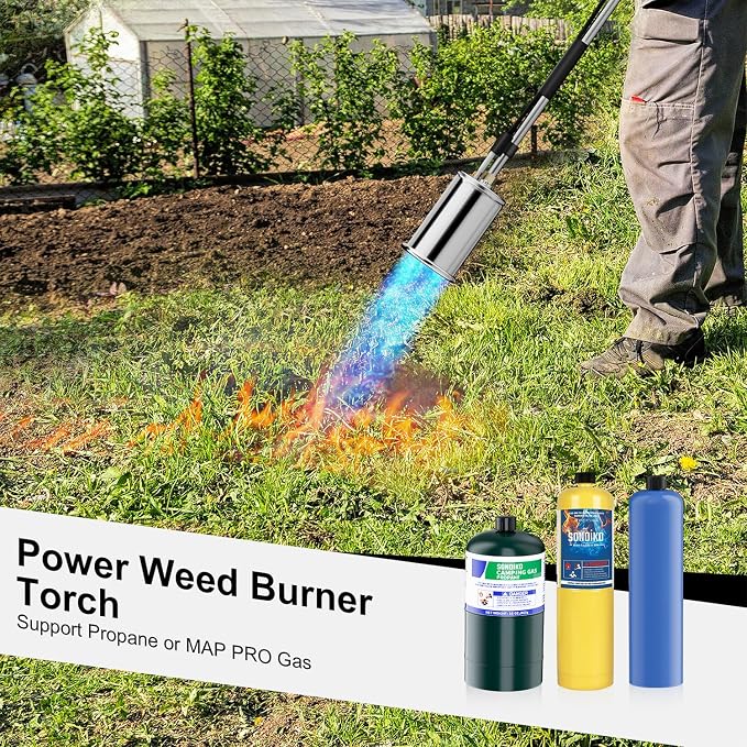 Sondiko Big Flame Propane Torch Head Kit, Weed Torch, Heavy Duty Blow Torch - Image 5