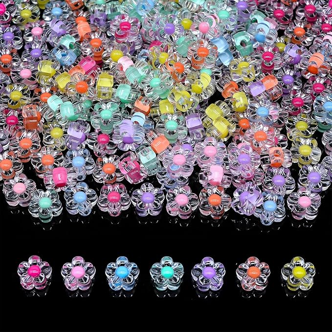 200+ pcs Candy Bulk Assorted Cute Kandi Beads by YuSheng