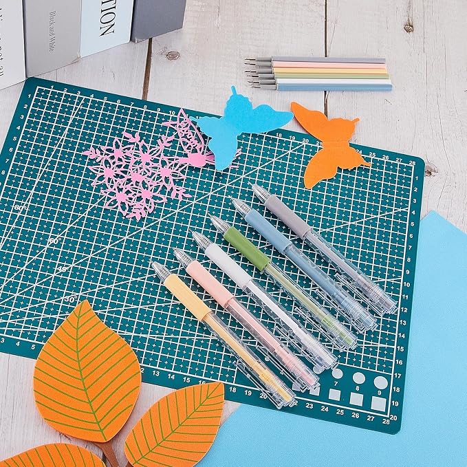 Lanties 18 Pieces Art Cutting Tools Knife Pen Craft Paper Cutter Pen Carving - Image 5