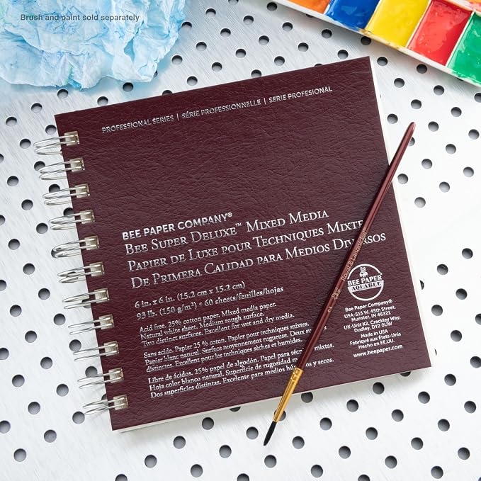 Bee Paper - 14"x 17" Super Deluxe Mixed Media Sketching Pad, 50 Sheets - Image 9