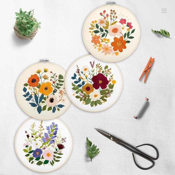 Bonroy Embroidery Kit for Beginners - Image 2