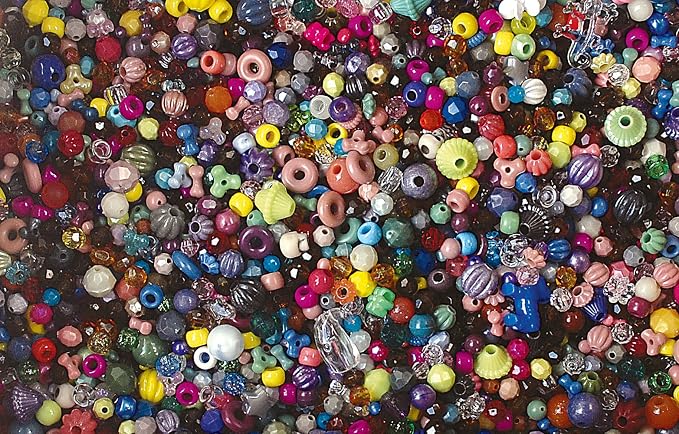 The Beadery Bonanza 5LB of Mixed Craft Beads - Image 3