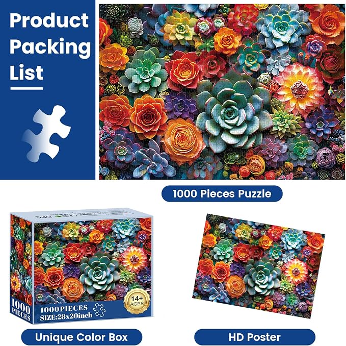 1000 Piece Puzzle for Adults - Image 6