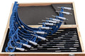 Shars 0-12" Precision Solid Metal Frame Outside Micrometer 12 pcs Set 303-2655N R