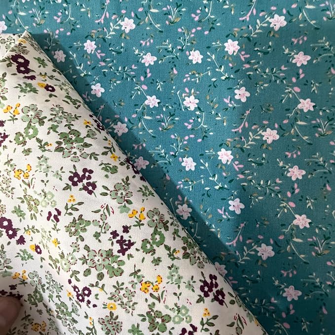 Cotton Fabric DIY Making Supplies Quilting Patchwork Fabric Fat Quarter Bundles - Image 4