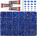 32000Pcs Royal Blue Rhinestones by Worthofbest