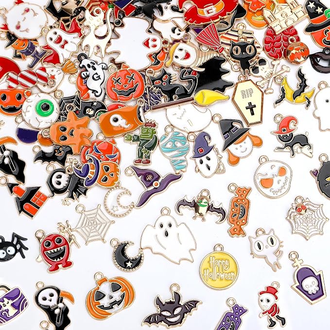 SANNIX 350Pcs Halloween Charms by SANNIX