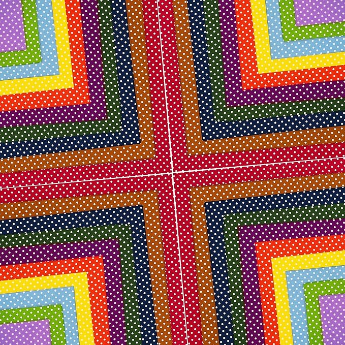 8"x8" 50pcs Cotton Fabric Squares - Image 4