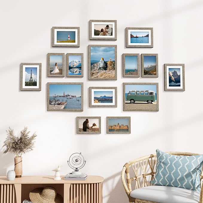 Vittanly 15 Pack Picture Frames Collage Wall Decor - Image 7