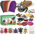 WATINC 6Pcs Hand Puppet Making Kit, Art Craft Felt Sock Puppet Toys, Creative by WATINC