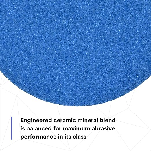 3M Stikit Blue Abrasive Disc Roll, 36266, No Hole, 5 in, 120+ Grade, Pack of 100, Automotive Sanding Discs for Coating Removal, Body Repair, Auto Sanding, Primer Sanding