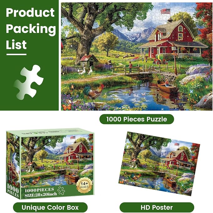 1000 Piece Puzzle for Adults - Image 6