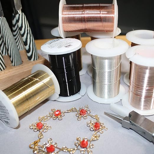 The Beadsmith Wire Elements 20-Gauge Lacquered Tarnish-Resistant Copper Wire - Image 5