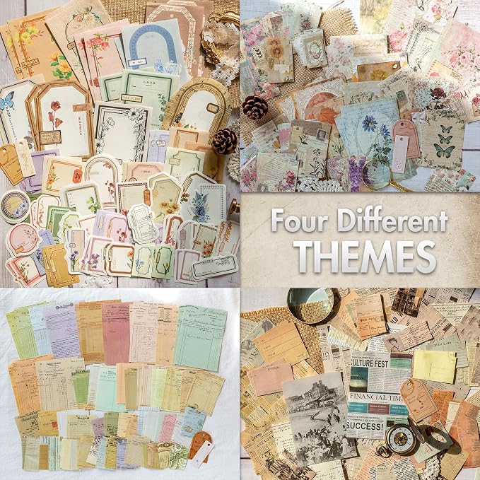 Scrapbook Paper, 400 sheets of journaling supplies - Image 2