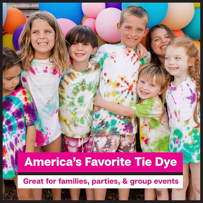 Tulip One-Step Tie Dye Kit, Large Group Activity, 14 Vibrant Colors, Permanent - Image 3