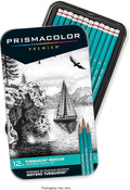 Prismacolor Premier Turquoise Graphite Sketching Pencils, Medium Leads by Unknown