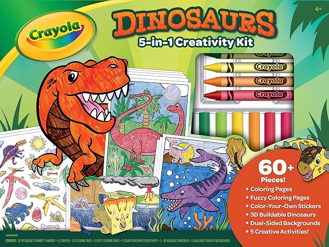 Crayola Dinosaur 5-in-1 Art Kit by Crayola