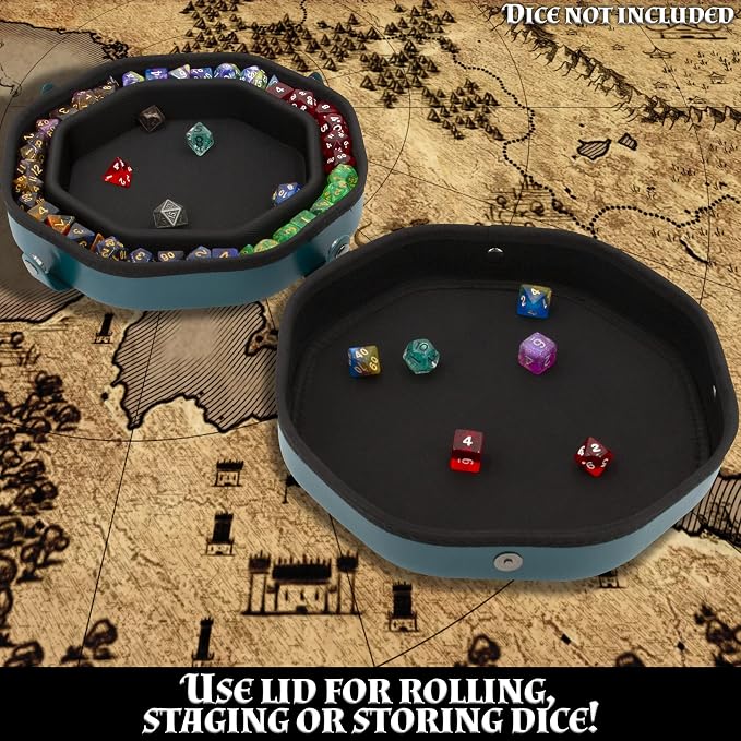 CASEMATIX Dice Tray and Dice Storage Case - Image 3