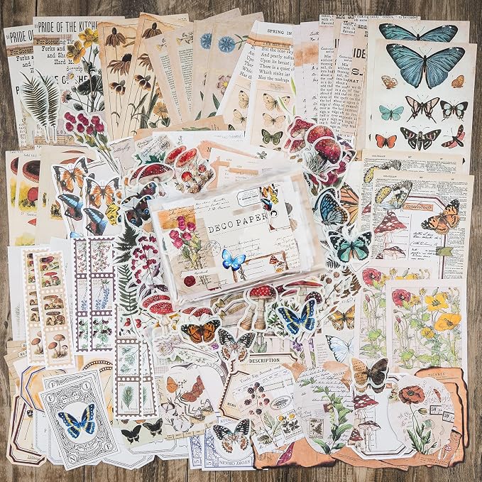 Knaid Vintage Scrapbook Supplies Pack - Image 3