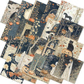 HunnmingRe 20 Pcs 10''x10'' Autumn Halloween Quilting Fabric Square Pumpkin by HunnmingRe